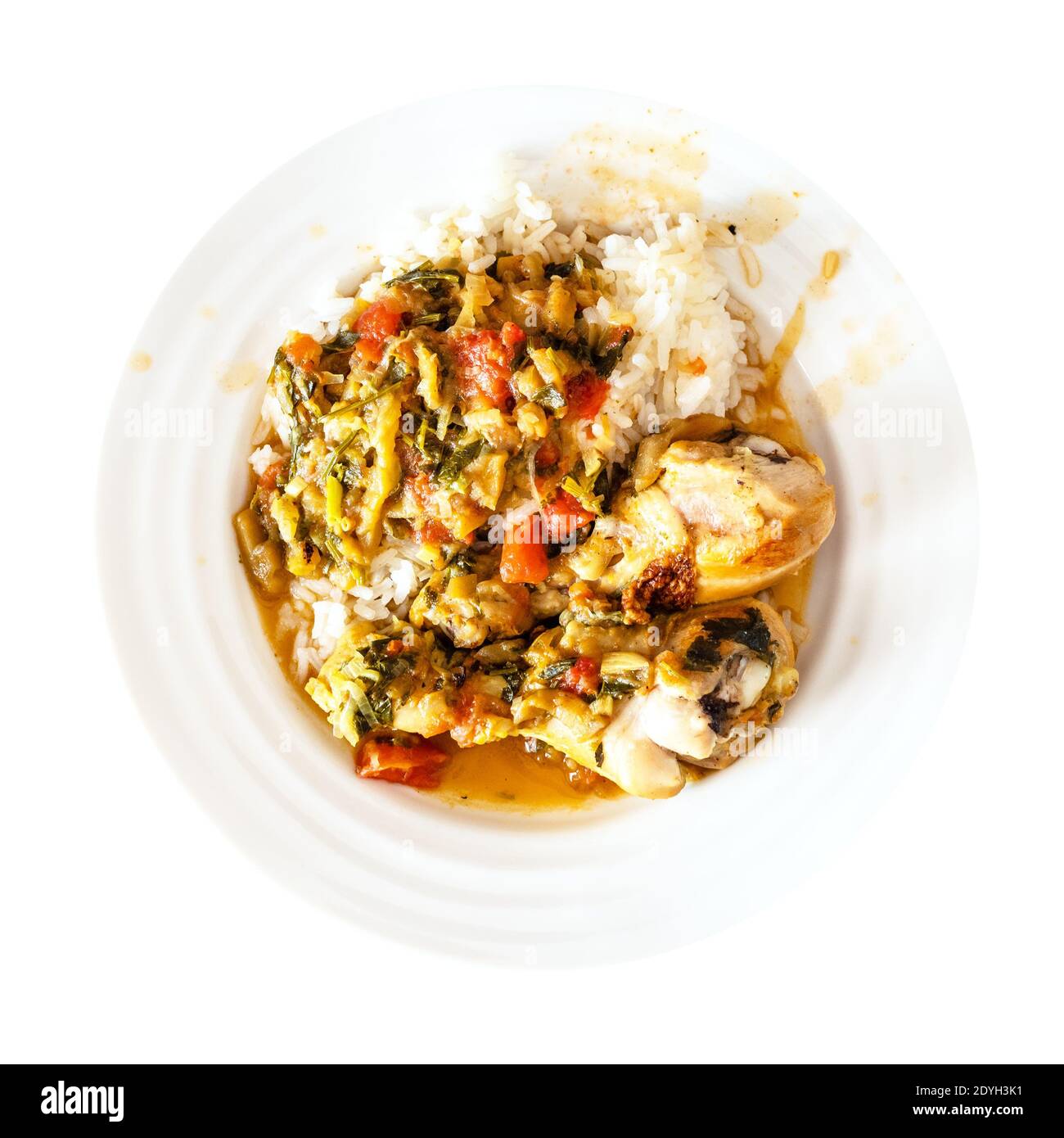 Vegetable stew rice cut out hires stock photography and images Alamy