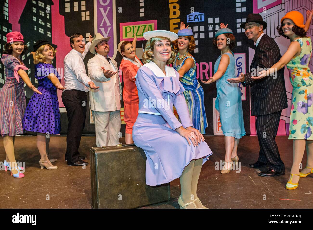 Alabama Guntersville The Whole Backstage Theater theatre,42nd Street