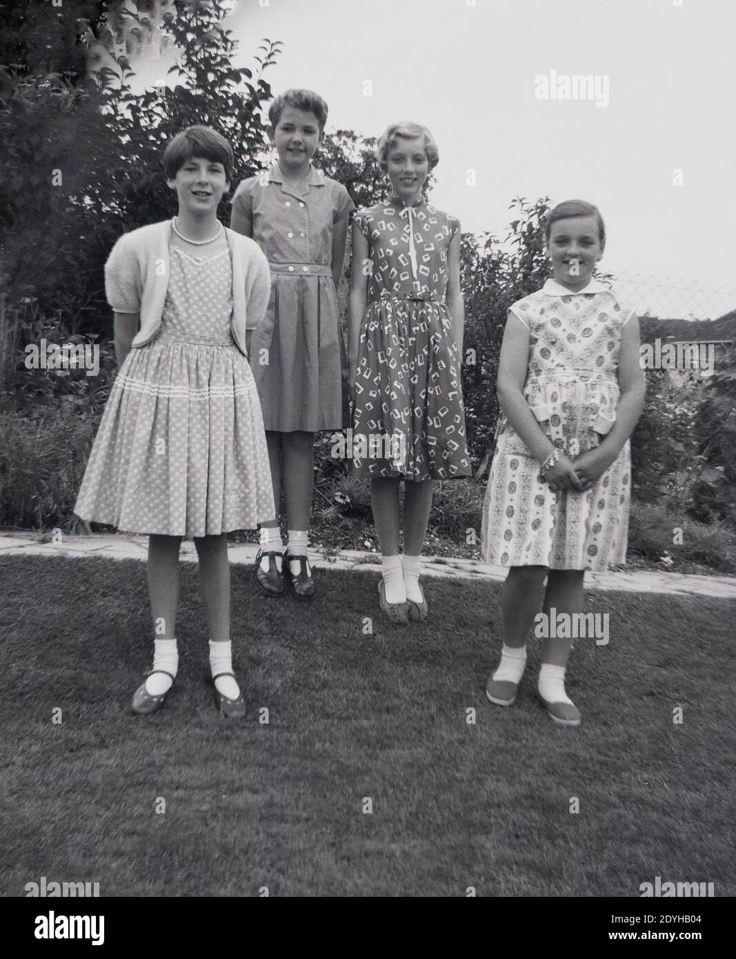 Girls dresses 50s dresses hi-res stock photography and images - Alamy