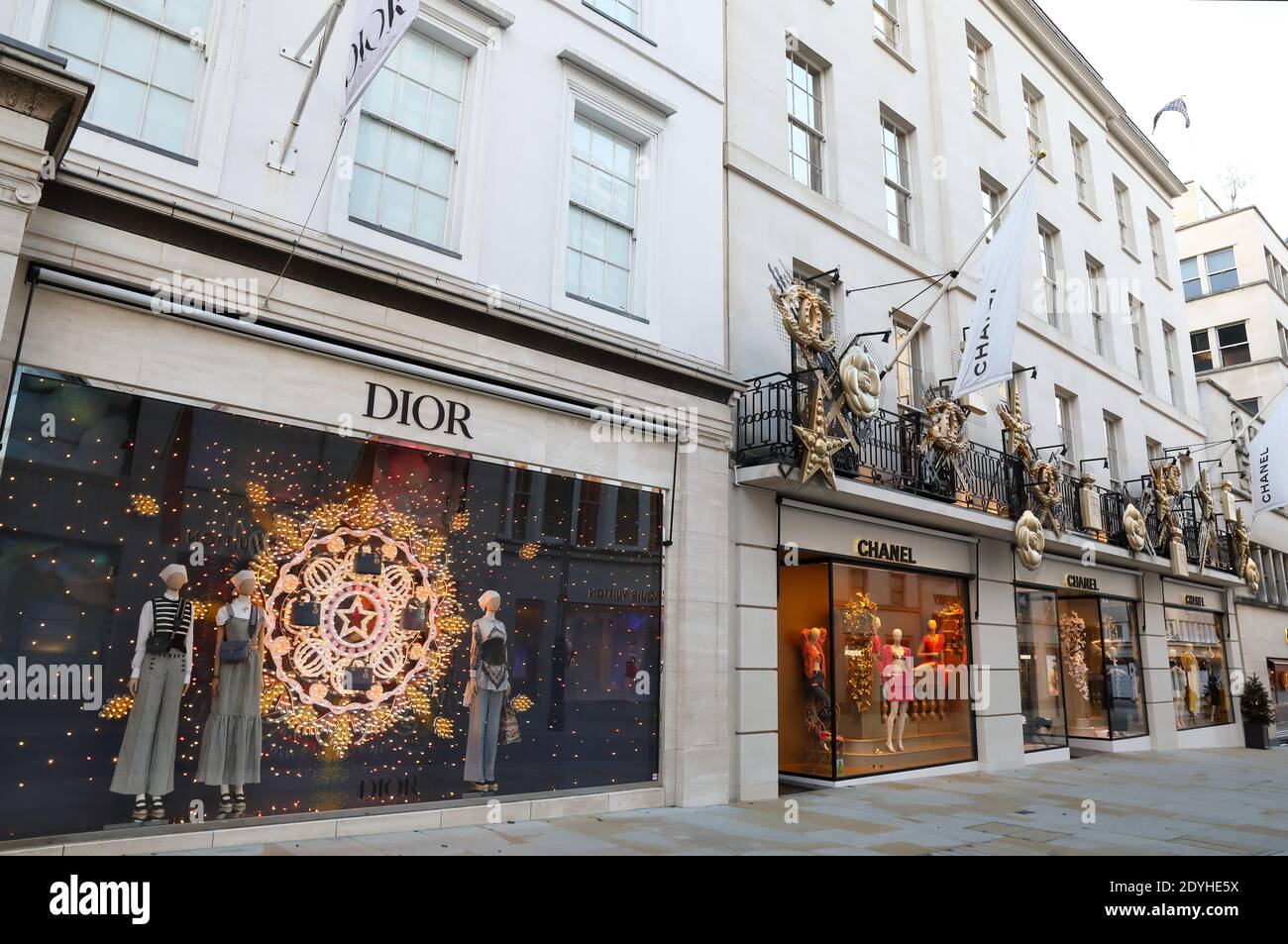 Chanel store on Bond street, London Stock Photo - Alamy