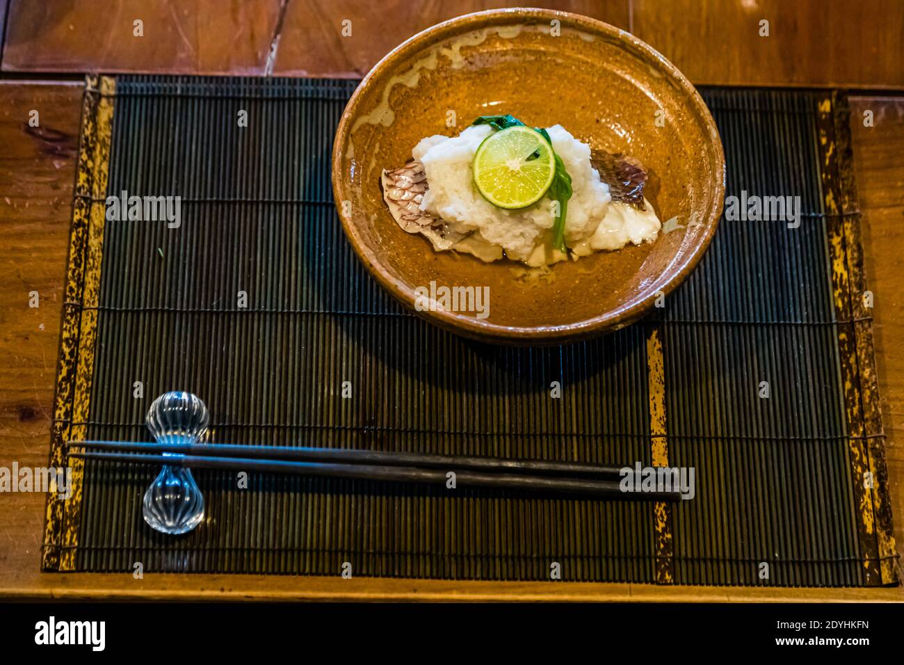 Typical Japanese Dinner By Atsuko Kato Stock Photo Alamy