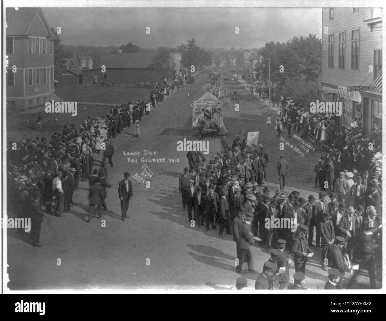 Labor Day. Red Granite, Wisc Stock Photo Alamy