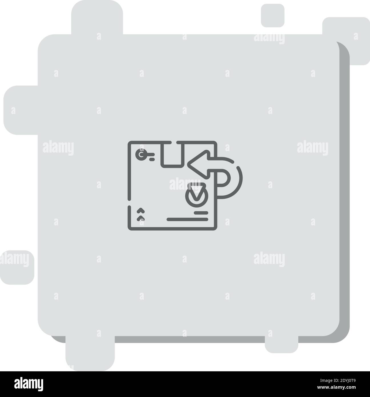 return vector icon modern simple vector illustration Stock Vector Image ...