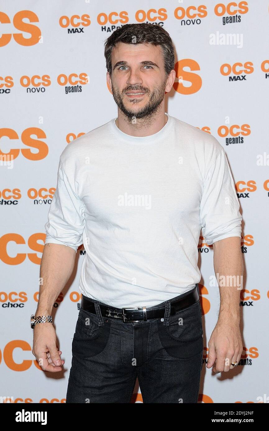 Sebastian Barrio attending the premiere of new TV series 'QI' held at Forum des Images in Paris