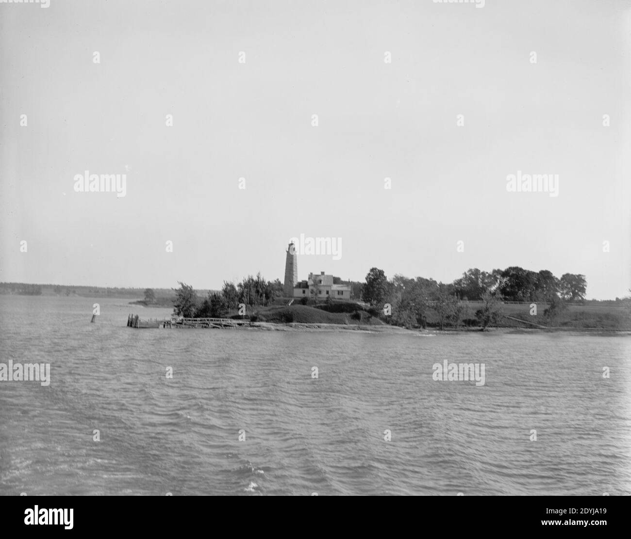 Lake Champlain, N.Y., Crown Point Light Stock Photo Alamy