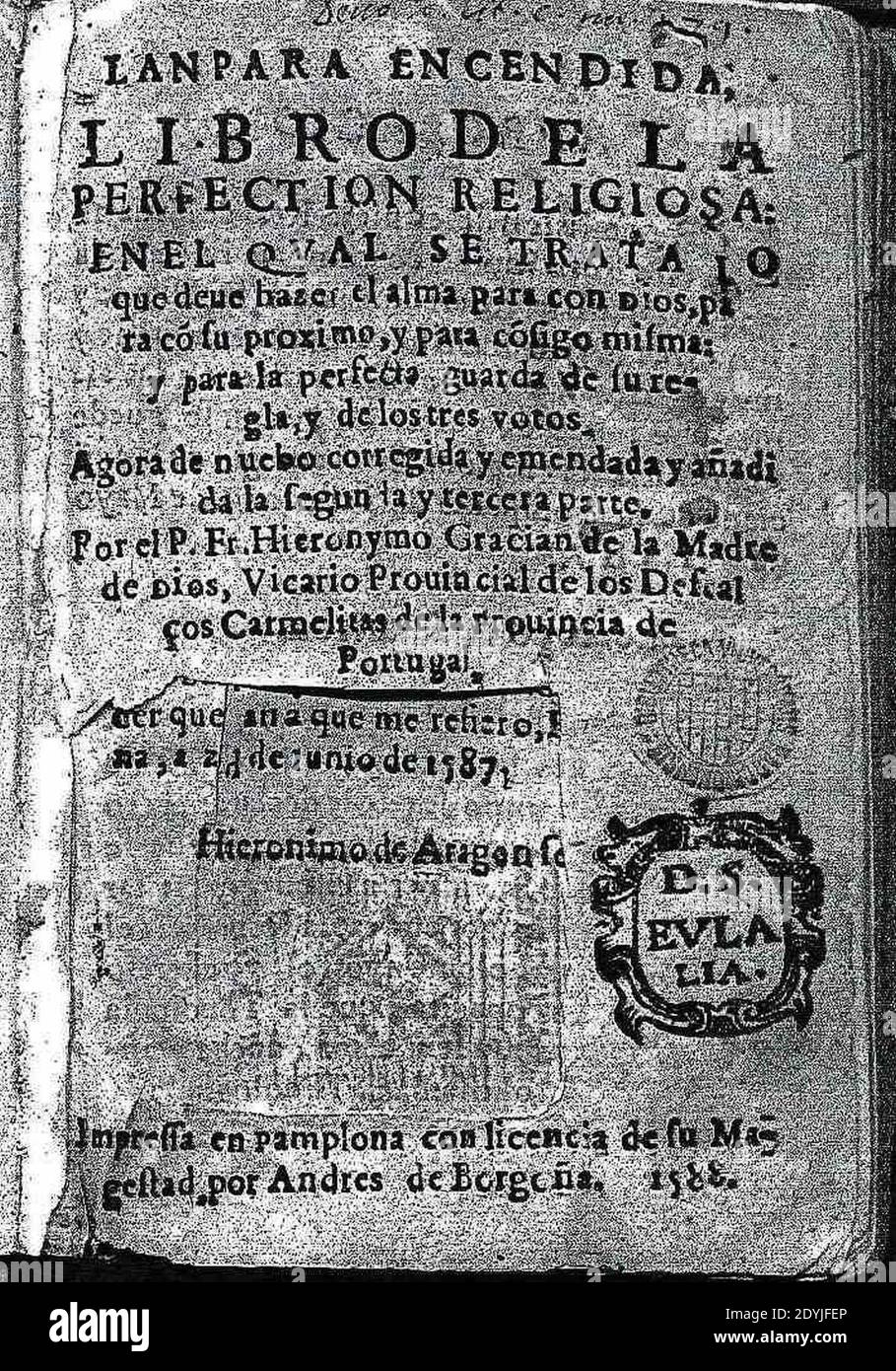 Lampara encendida1588. Stock Photo