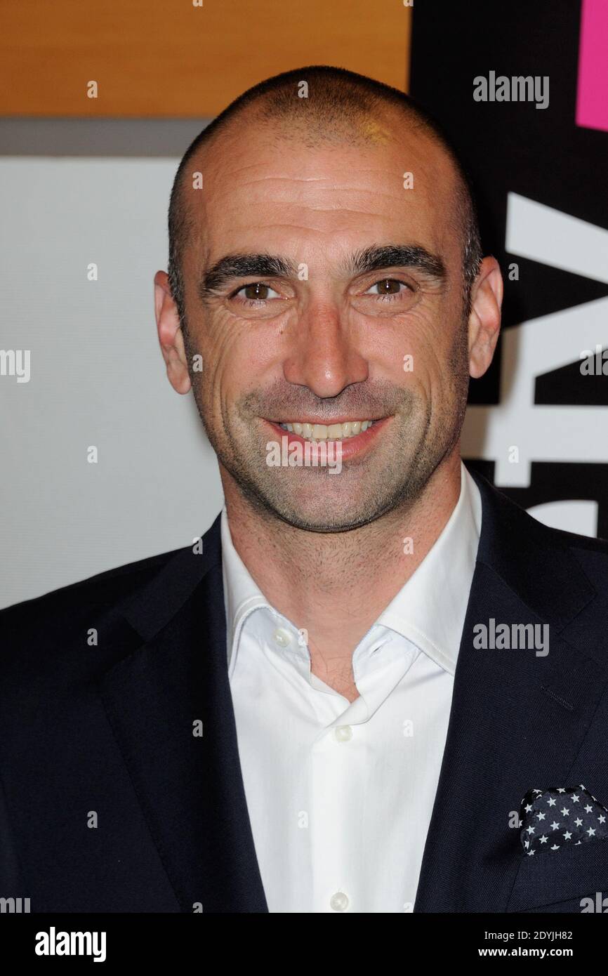 Jerome Alonzo attending the press conference of 'Les Plus Grands Moments de Sport Ete 2013' held at France Television in Paris, France on April 23, 2013. Photo by Alban Wyters/ABACAPRESS.COM Stock Photo