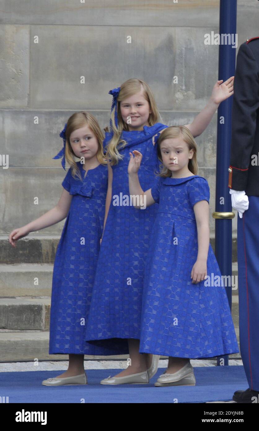 Dutch King WillemAlexander and Queen Maxima' daughters Princesse