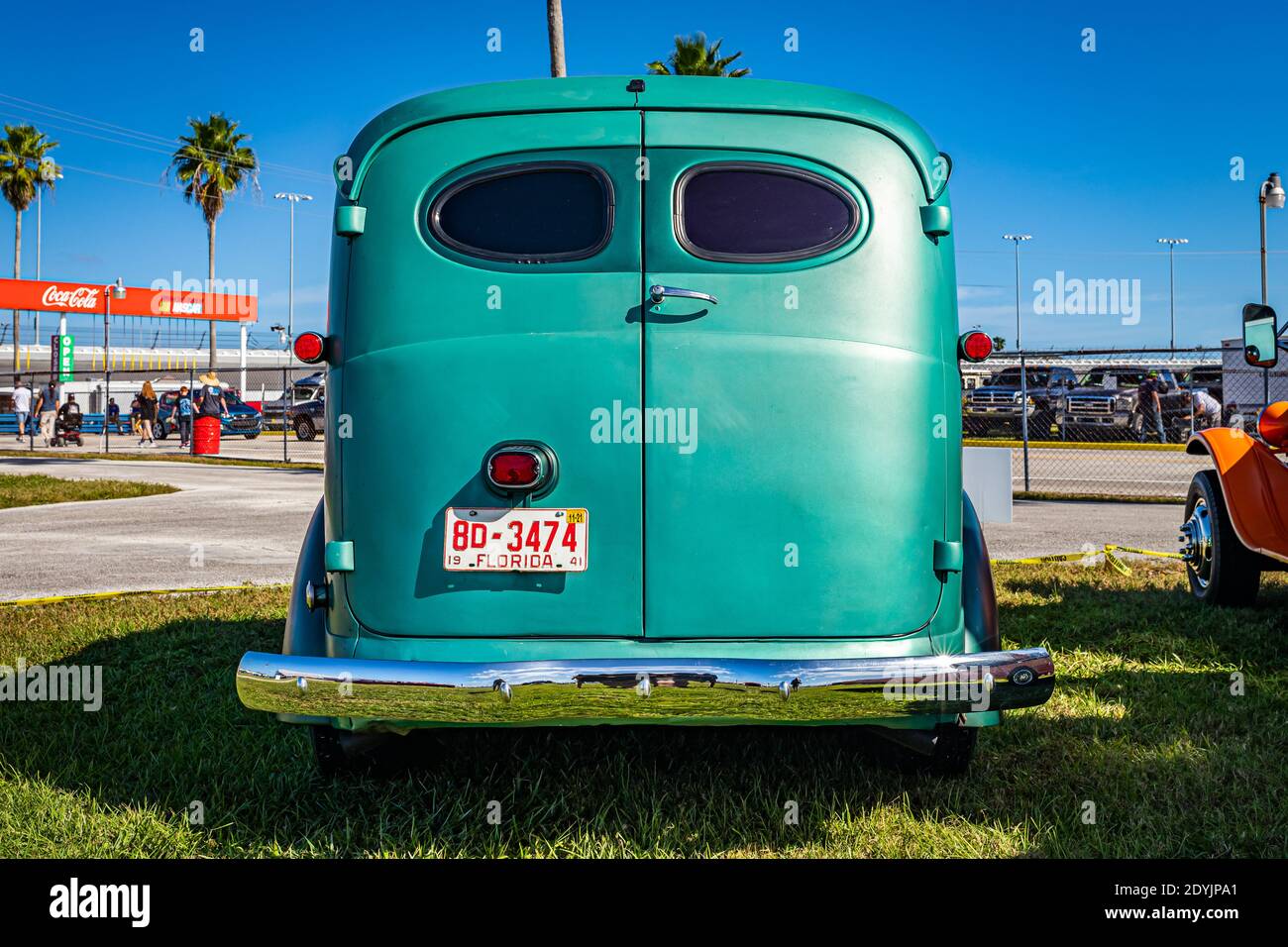 Daytona Beach, FL - November 27, 2020: 1941 Chevrolet CarryAll Suburban at a local car show. Stock Photo