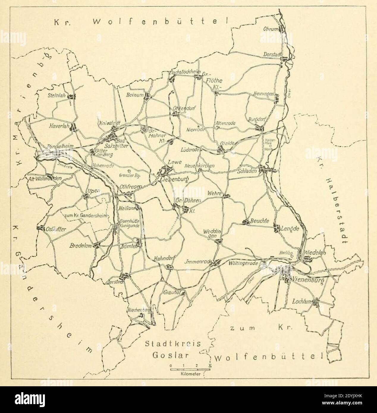 Landkreis Goslar 19221928 Stock Photo Alamy