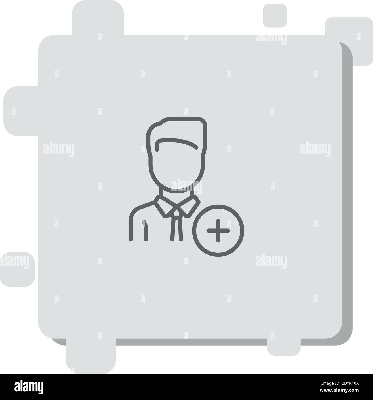 employee vector icon modern simple vector illustration Stock Vector ...