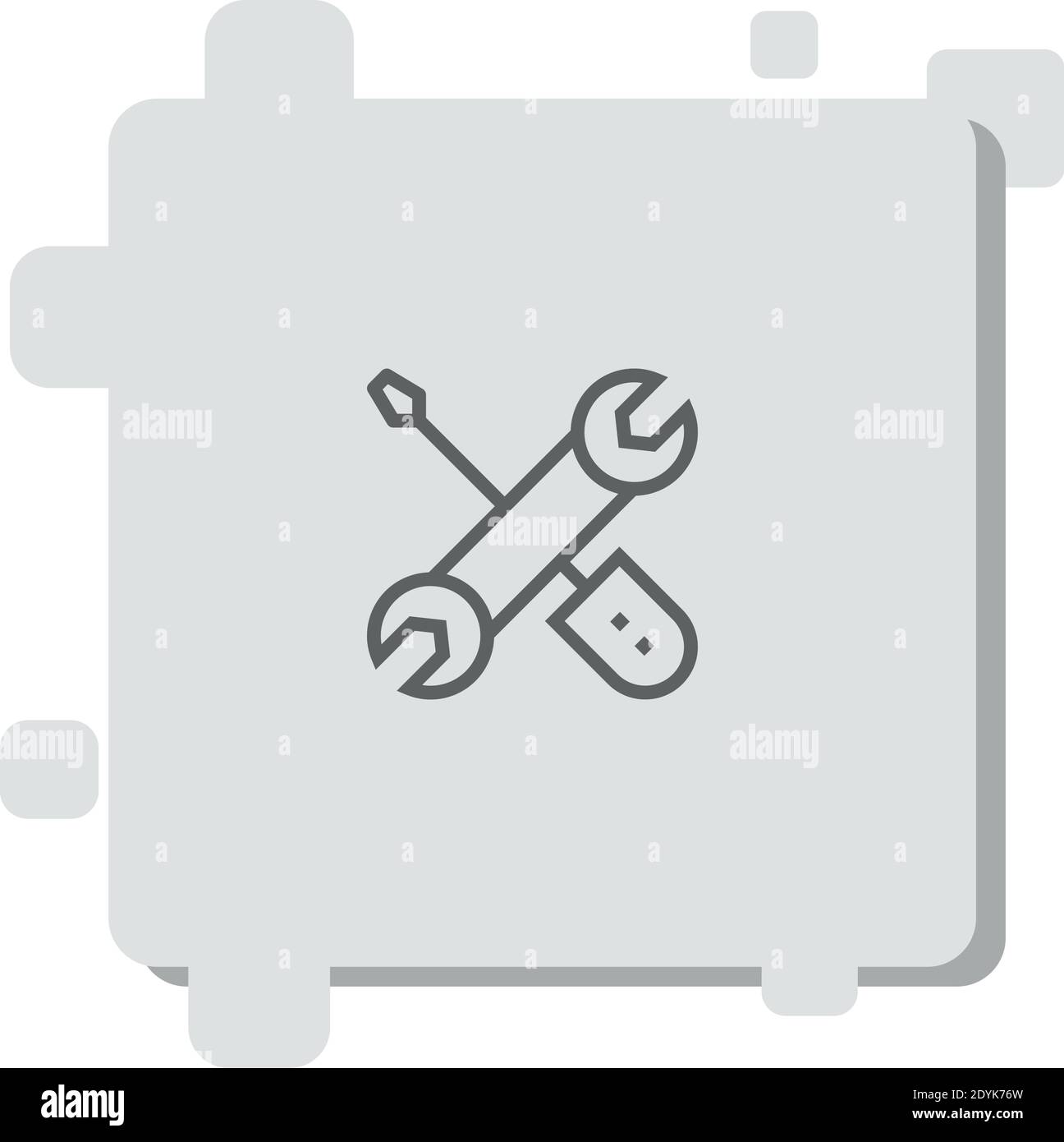settings vector icon modern simple vector illustration Stock Vector ...