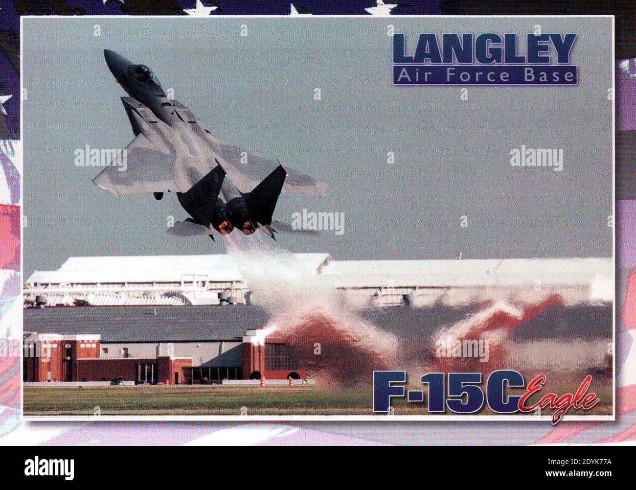 Langley Air Force Base F15C Eagle Taking Off Stock Photo Alamy