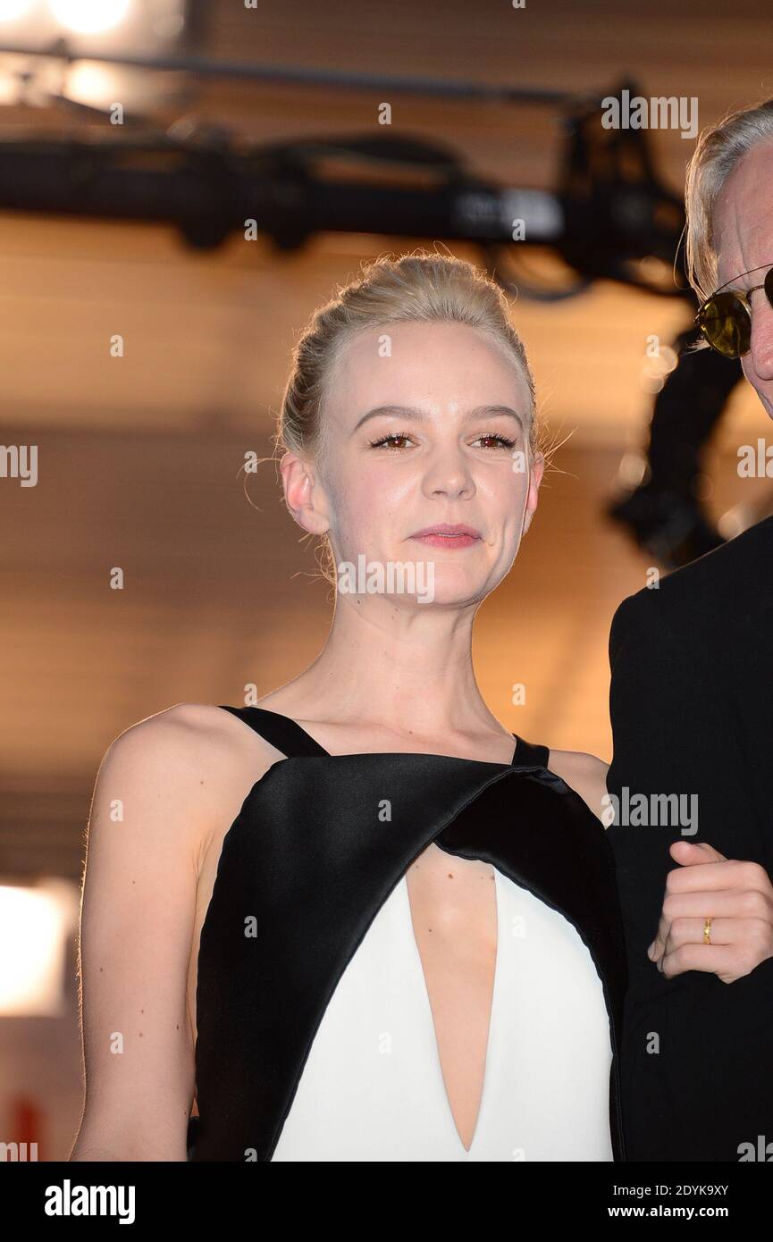 Carey Mulligan leaving the 'Inside Llewyn Davis' screening held at the