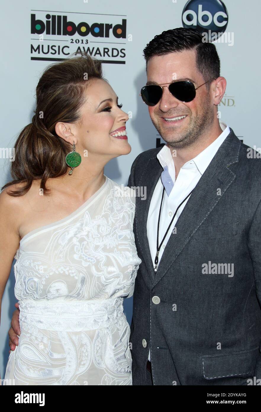 Alyssa Milano, David Bugliari, The 2013 Billboard Music Awards held at
