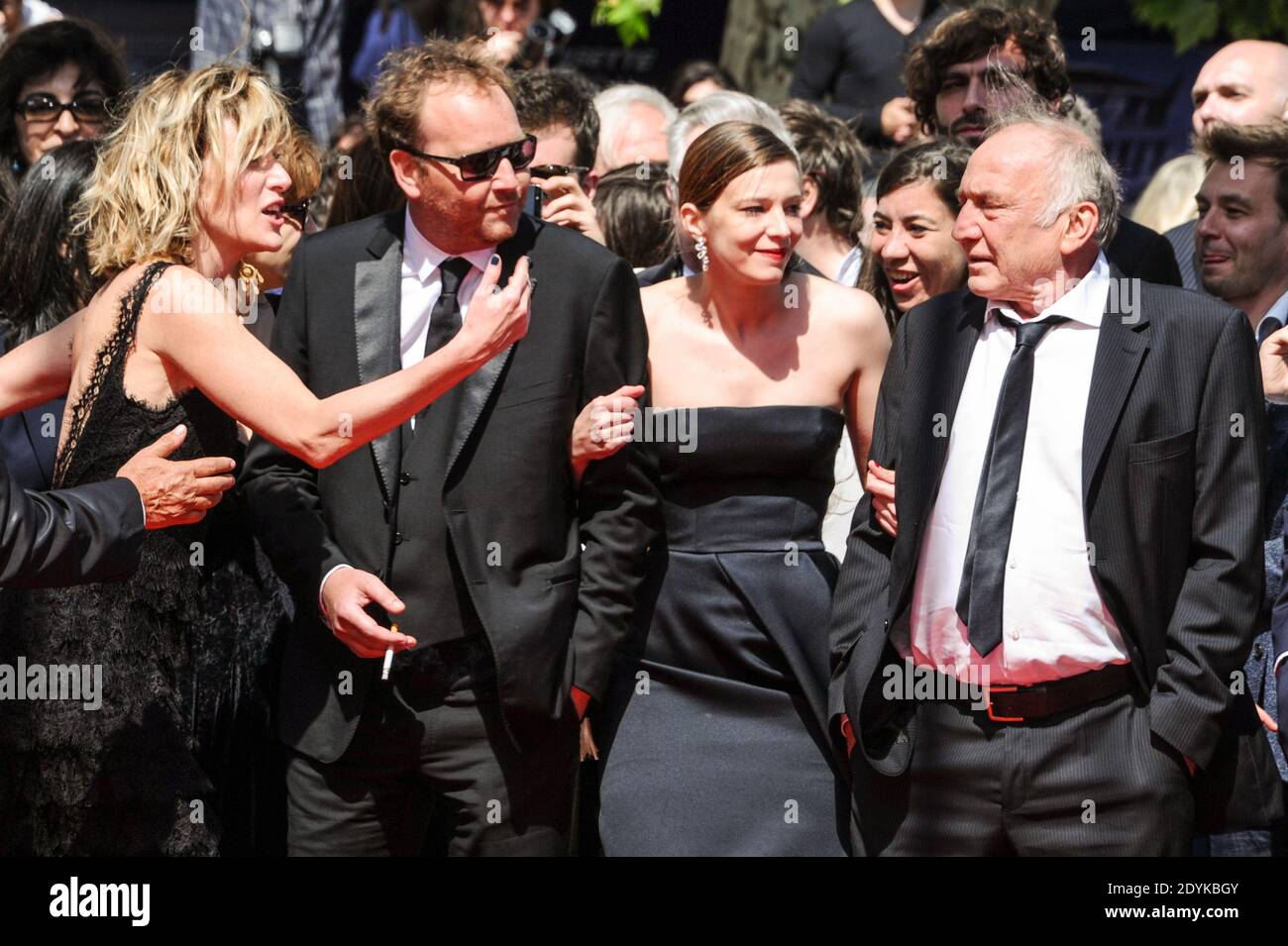 Marisa Borini, Valeria Bruni-Tedeschin, Filippo Timi, and Andre Wilms arriving for 'Un Chateau En Italie' held at the Palais Des Festivals as part of the 66th Cannes Film Festival in Cannes, France on May 20, 2013. Photo by Aurore Marechal/ABACAPRESS.COM Stock Photo