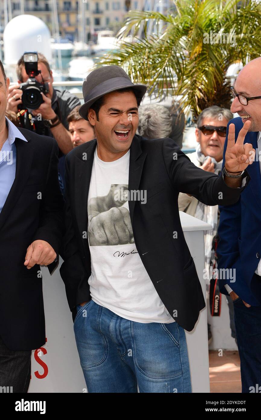 Jamel Debbouze posing at ‘Ne Quelque Part’ photocall held at the Palais