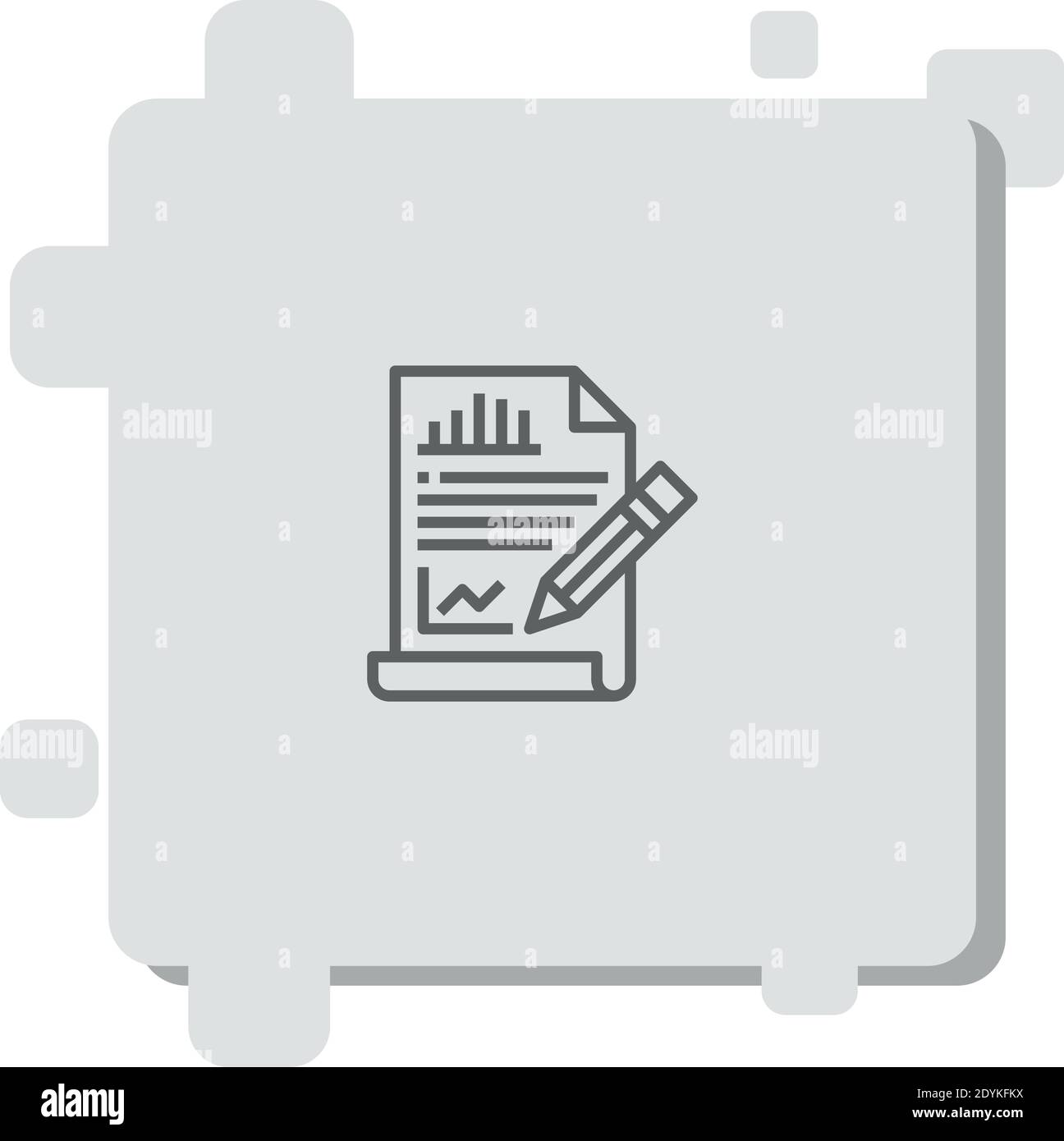 copyright vector icon modern simple vector illustration Stock Vector