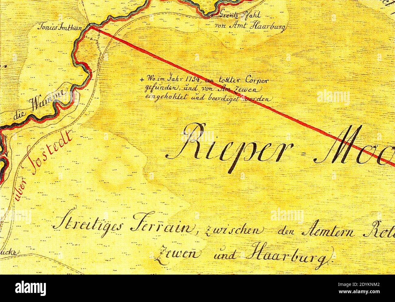 Lauenbrück 29. Stock Photo