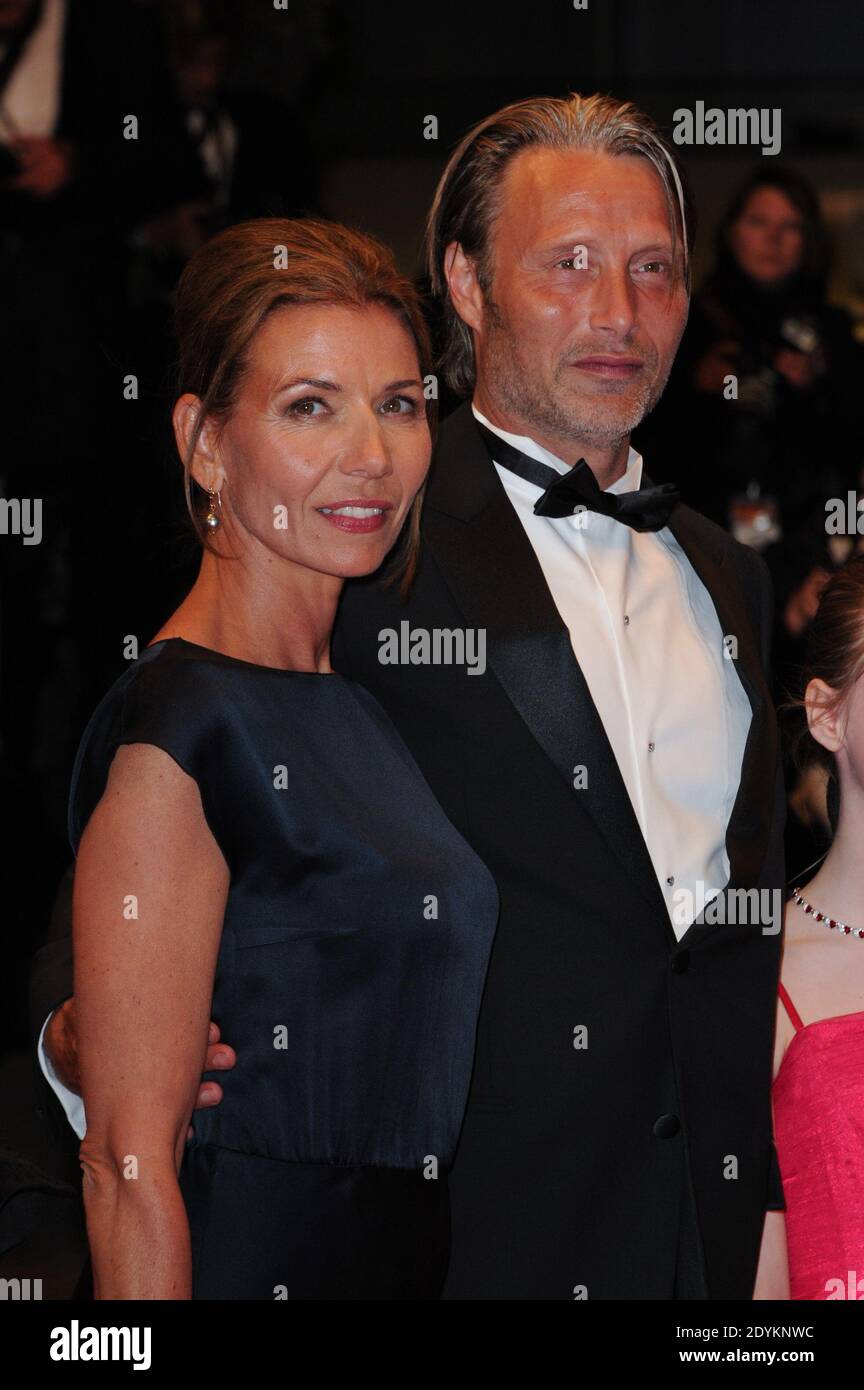 Mads Mikkelsen with wife Hanne Jacobsen arriving for the Michael