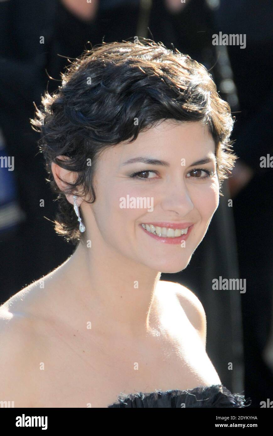 Audrey Tautou arriving for La Venus A La Fourrure screening held at the Palais Des Festivals in Cannes, France on May 25, 2013, as part of the 66th Cannes Film Festival. Photo by Elodie Lucot/ABACAPRESS.COM Stock Photo