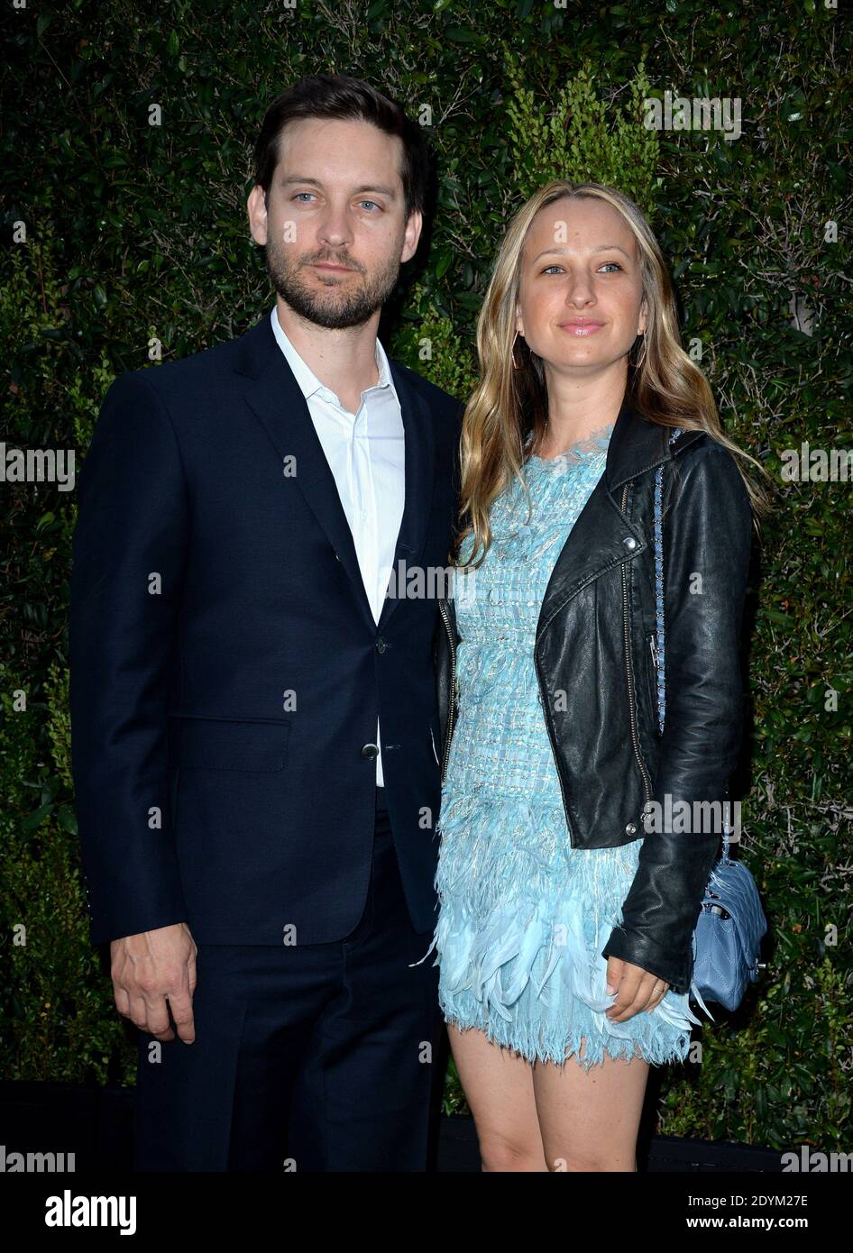 Tobey Maguire and Jennifer Meyer attend a Chanel & The Natural ...