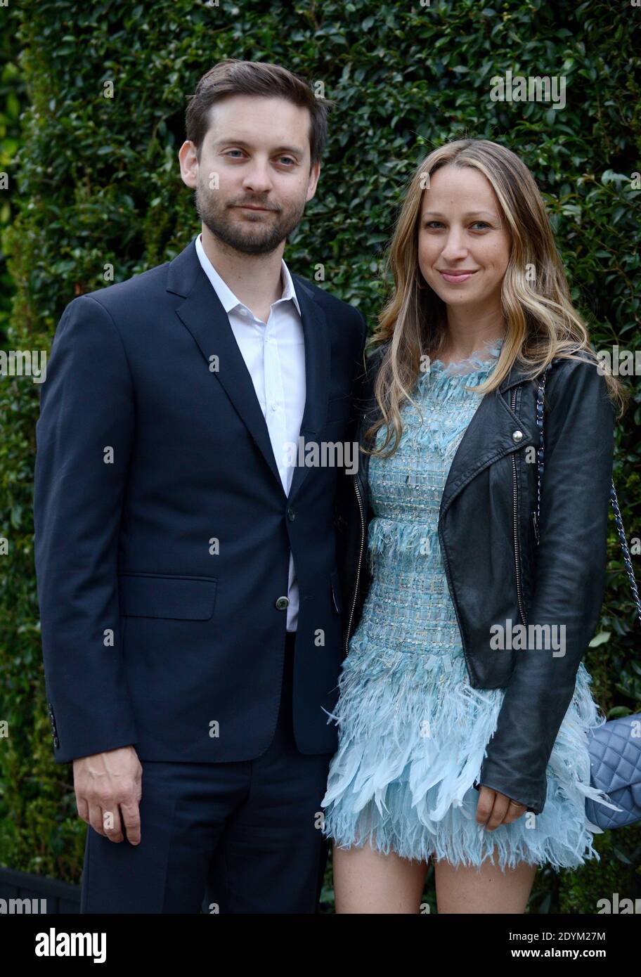 Tobey Maguire and Jennifer Meyer attend a Chanel & The Natural ...