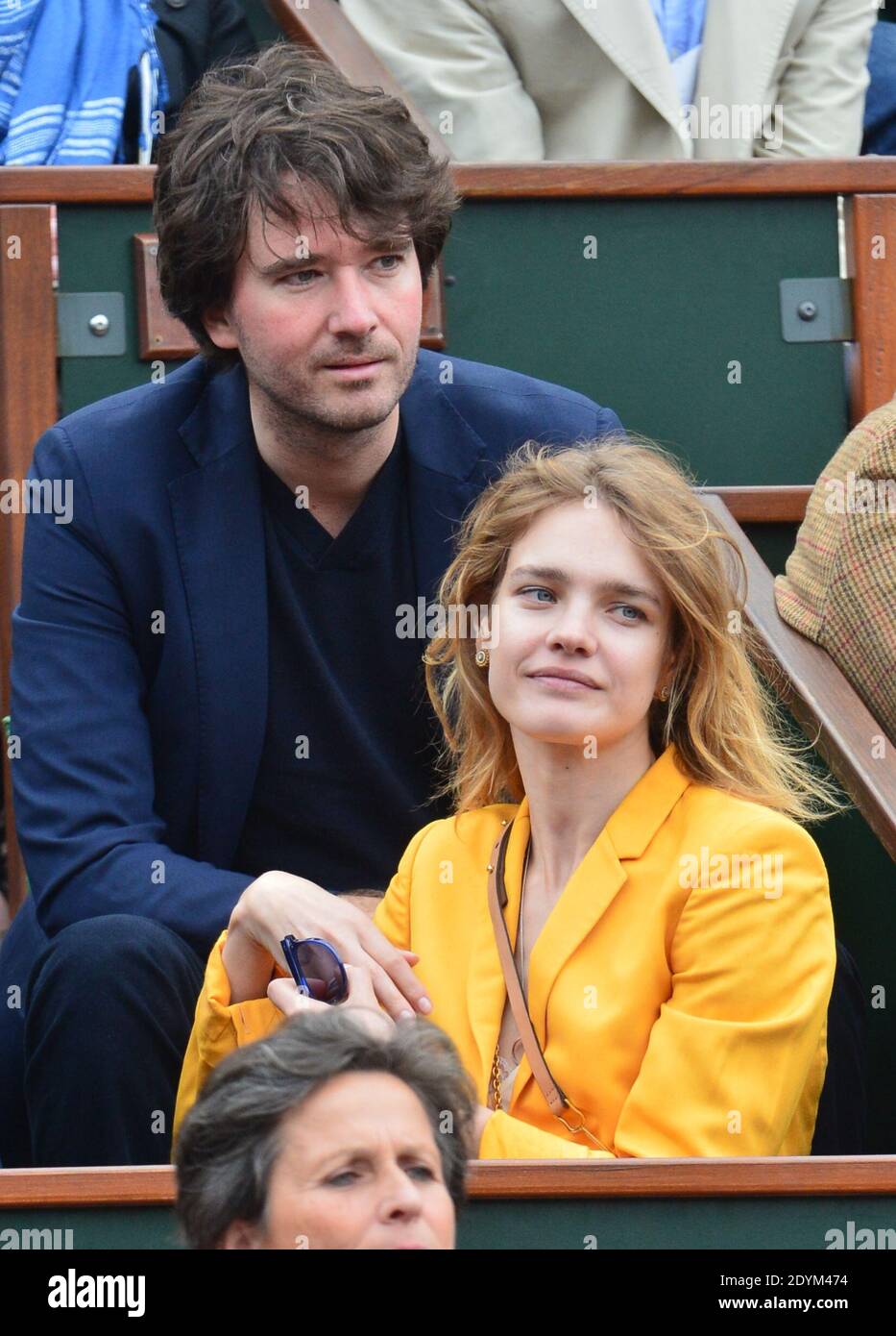 Antoine Arnault and his girlfriend Natalia Vodianova with her son at the  French Tennis Open at Roland Garros arena in Paris, France on June 01,  2013. Photo by ABACAPRESS.COM Stock Photo - Alamy