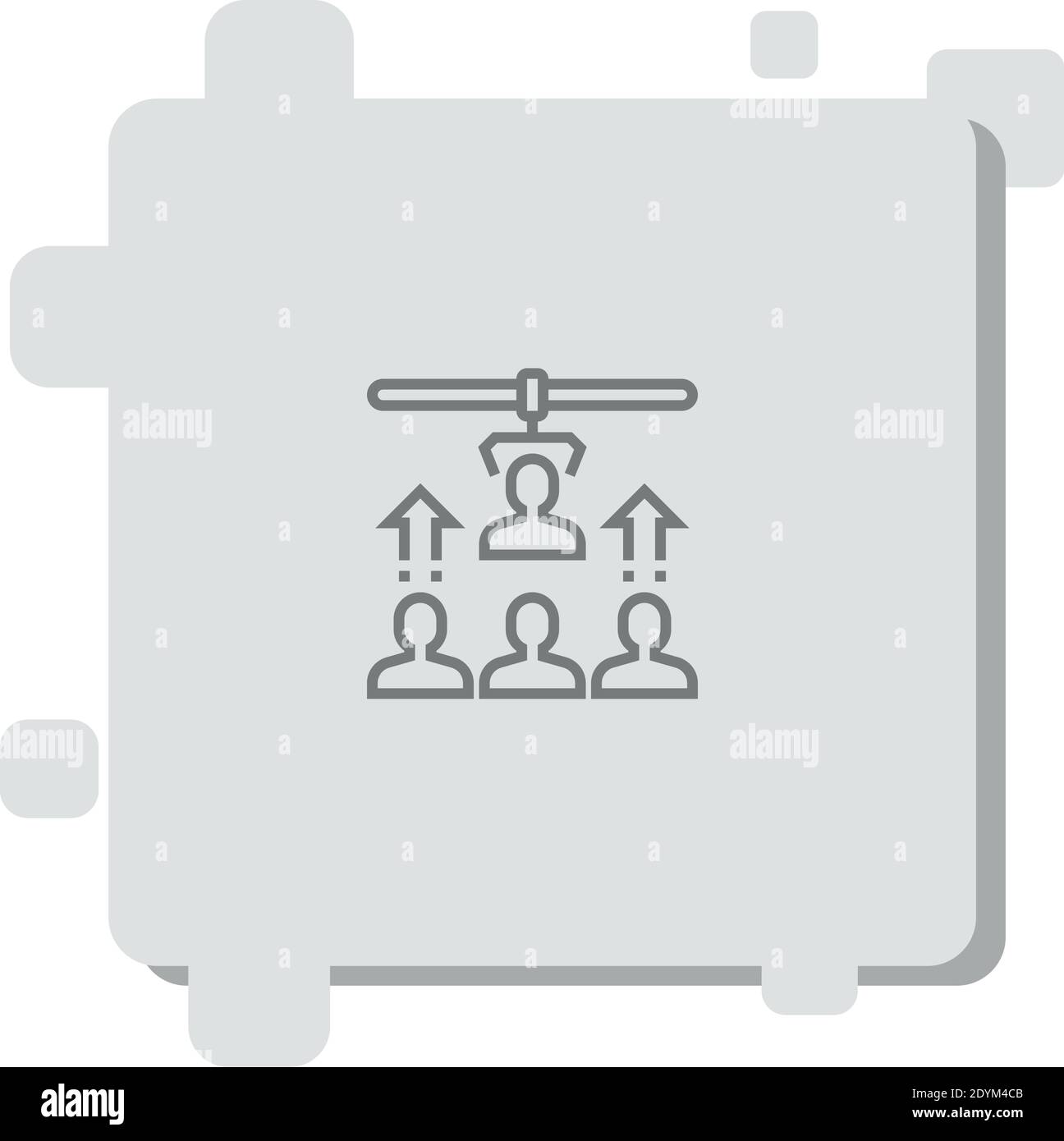 recruitment vector icon modern simple vector illustration Stock Vector ...