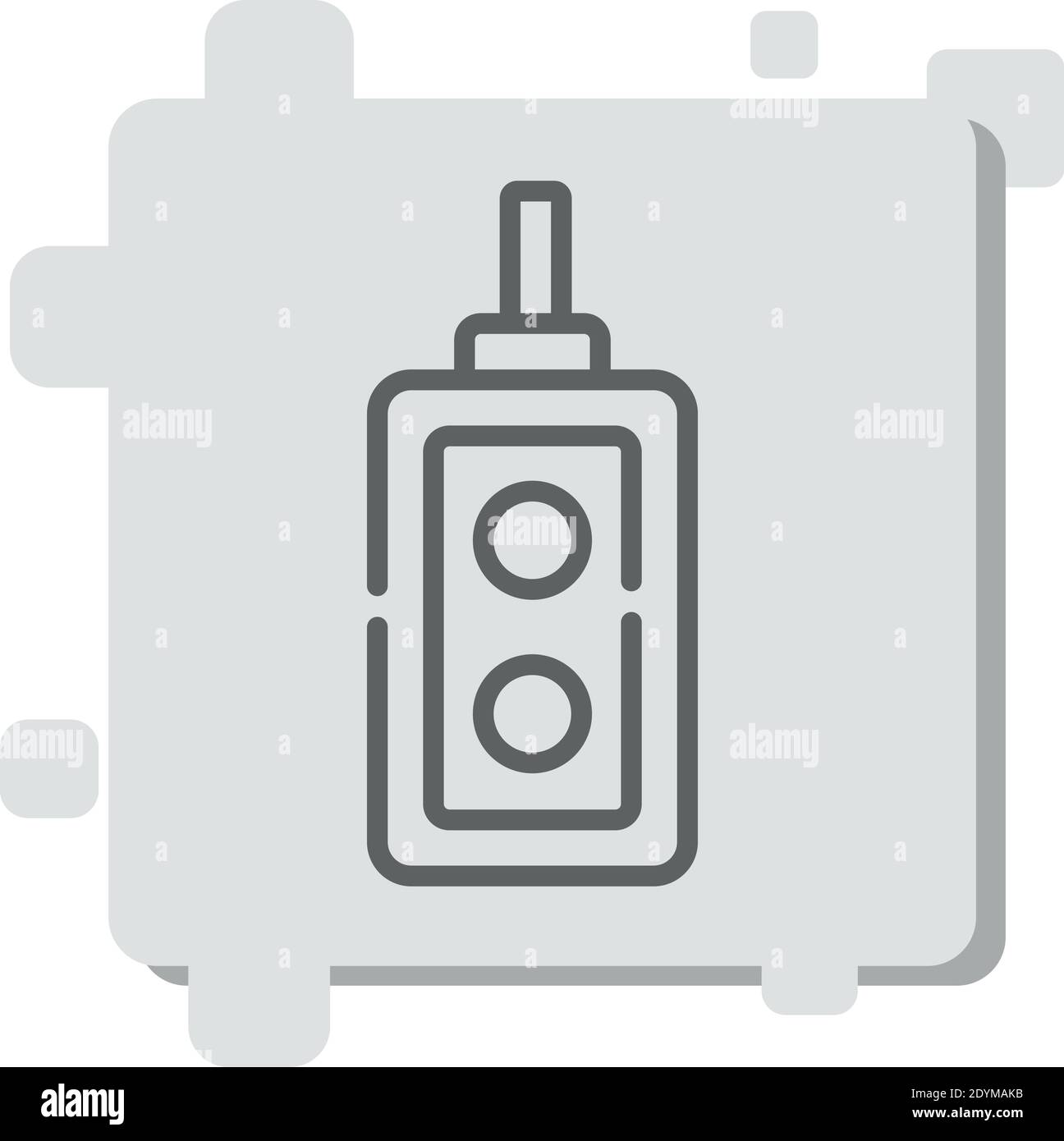 remote control vector icon modern simple vector illustration Stock ...