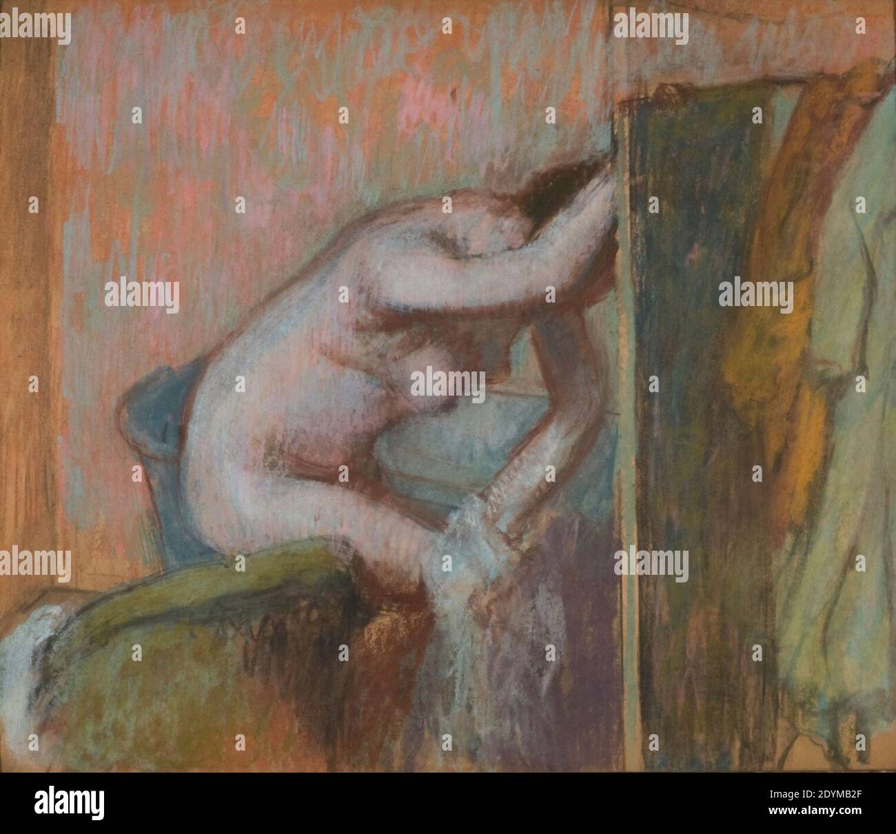 Edgar degas après le bain hi-res stock photography and images - Alamy