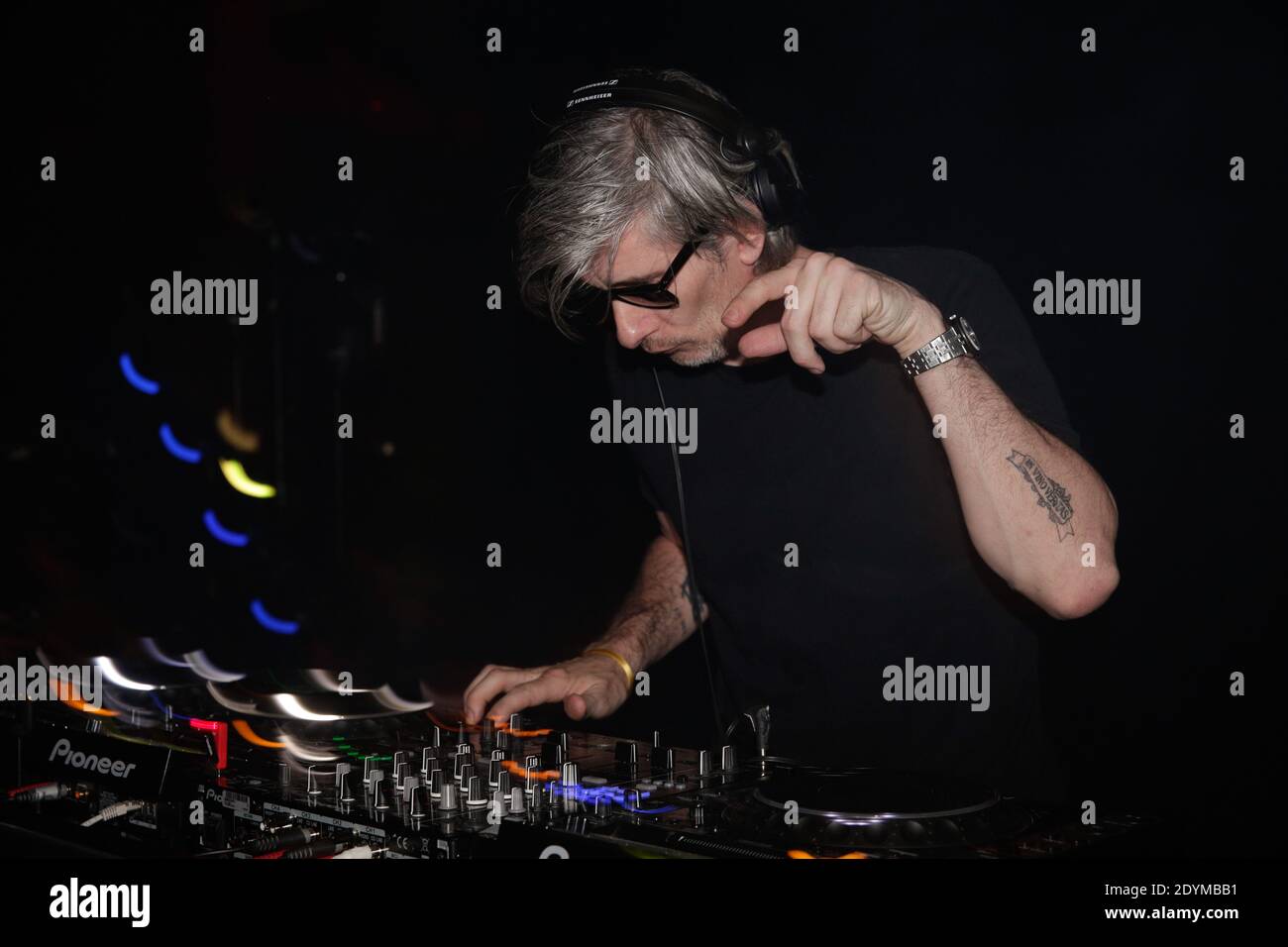 Dj Kavinsky Mixing At The Desperados Wild Bar Party Held At Cite Du Cinema In Saint Denis France On June 07 13 Photo By Jerome Domine Abacapress Com Stock Photo Alamy
