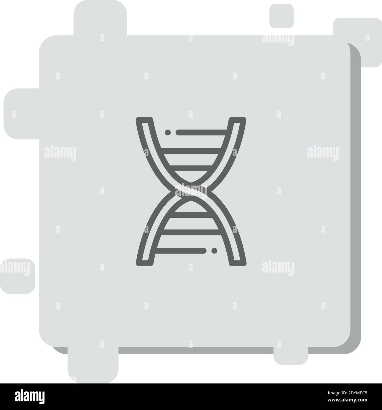 dna vector icon modern simple vector illustration Stock Vector Image ...