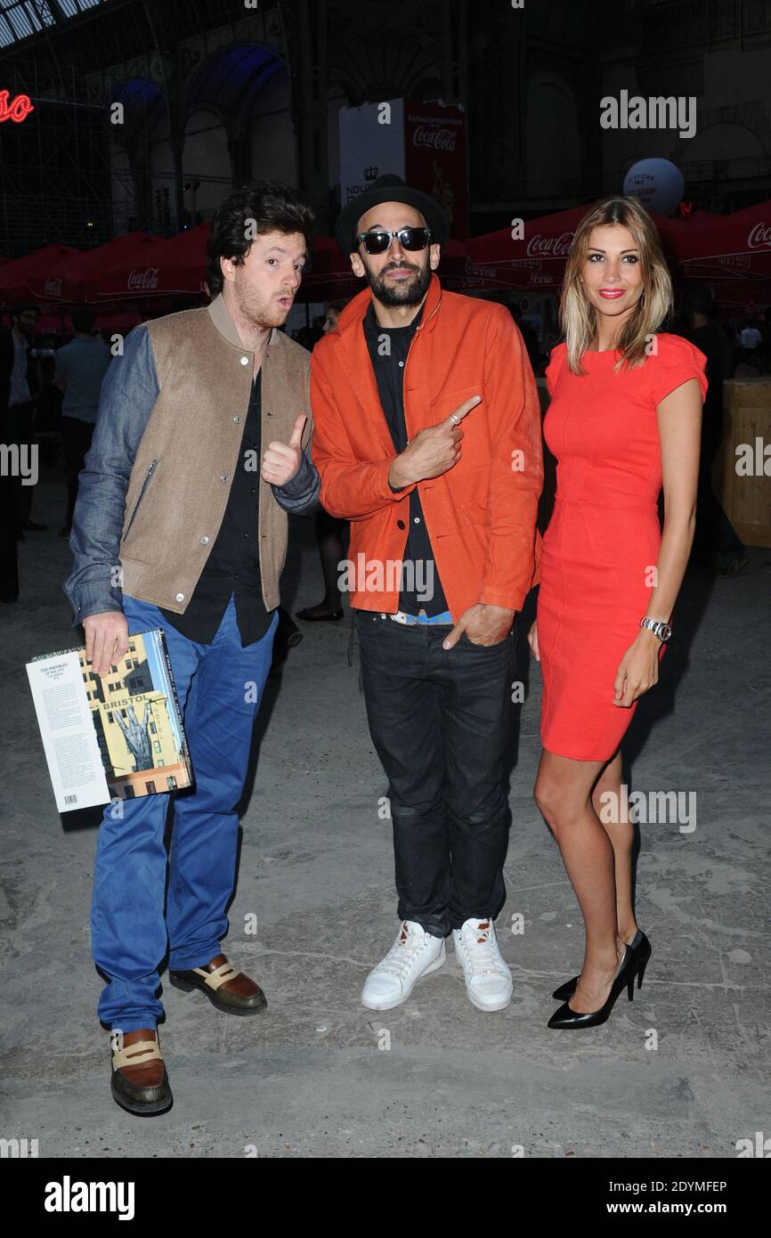 Jean Imbert, JR and Alexandra Rosenfeld attending the 'L'Echappee Belle'  Exhibition Opening at the Grand Palais, in Paris, France, on June 11, 2013.  Photo by Aurore Marechal/ABACAPRESS.COM Stock Photo - Alamy