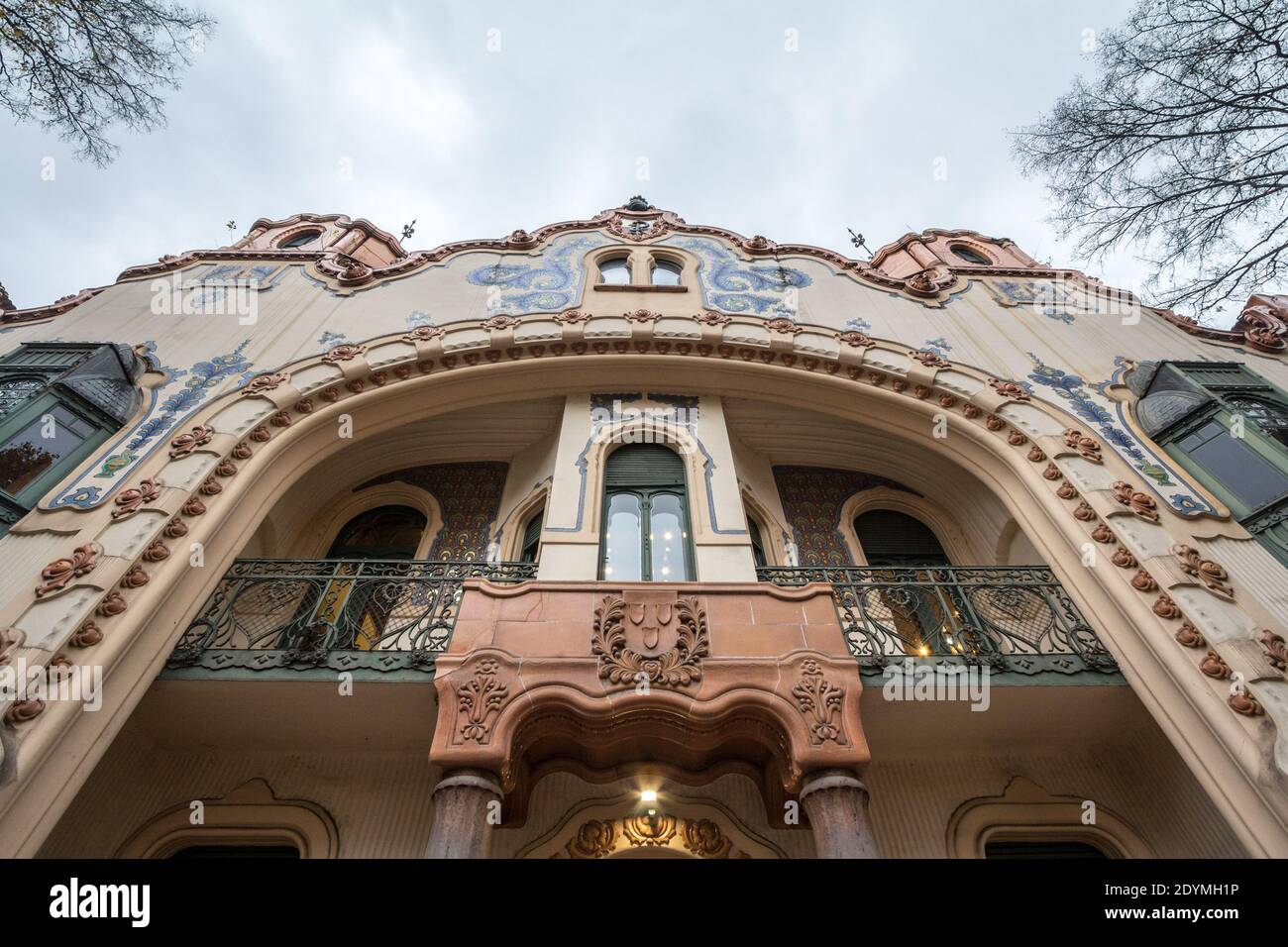 Main facade of Ferenc Raichle palace also called Rajhl Palata in ...