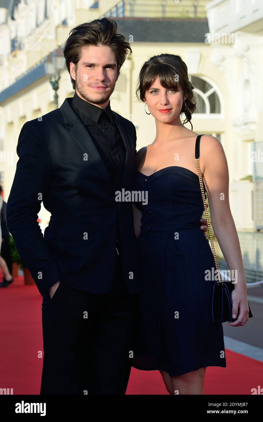Francois Civil attending the closing ceremony of the 27th Cabourg Romantic Film Festival in Cabourg, France on June 16, 2013. Photo by Nicolas Briquet/ABACAPRESS.COM Stock Photo