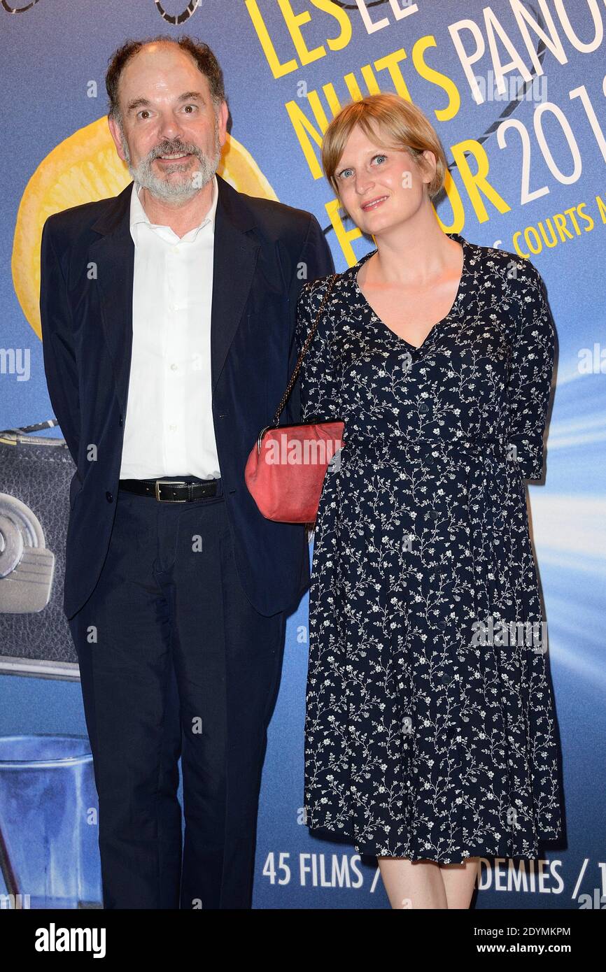 Jean Pierre Darroussin and Anna Novion attending the 'Les Nuits en Or 2013 Le Panorama' Gala Dinner held at UNESCO in Paris, France on June 17, 2013. Photo by Nicolas Briquet/ABACAPRESS.COM Stock Photo