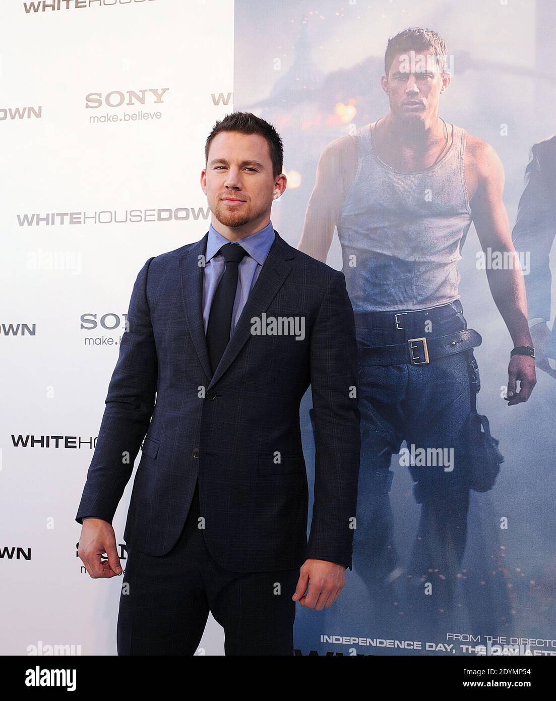 Actor Channing Tatum Attends The Premiere Of The Film White House Down ...