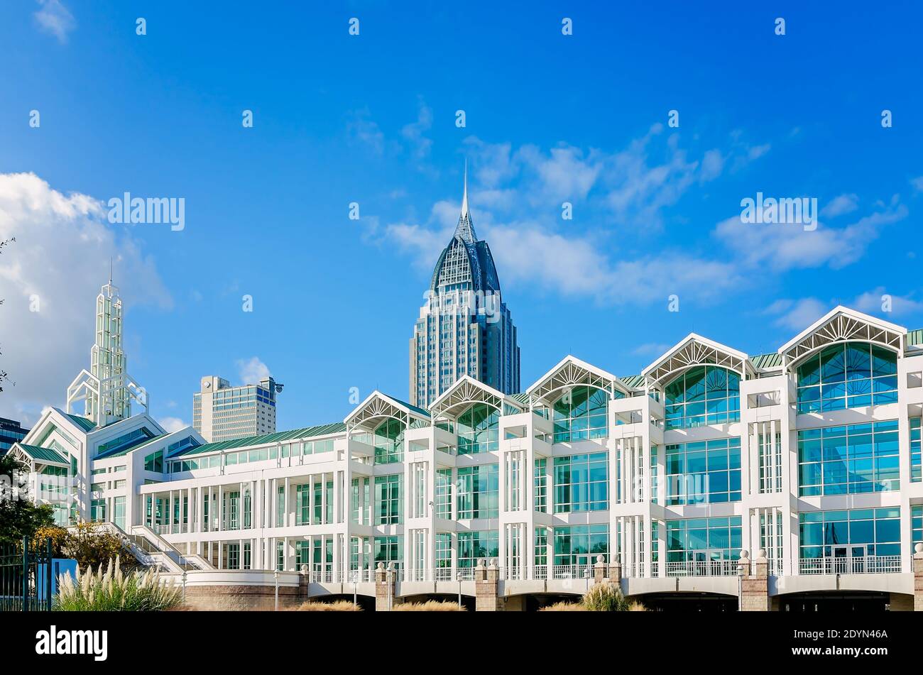 Arthur r outlaw mobile convention center hires stock photography and