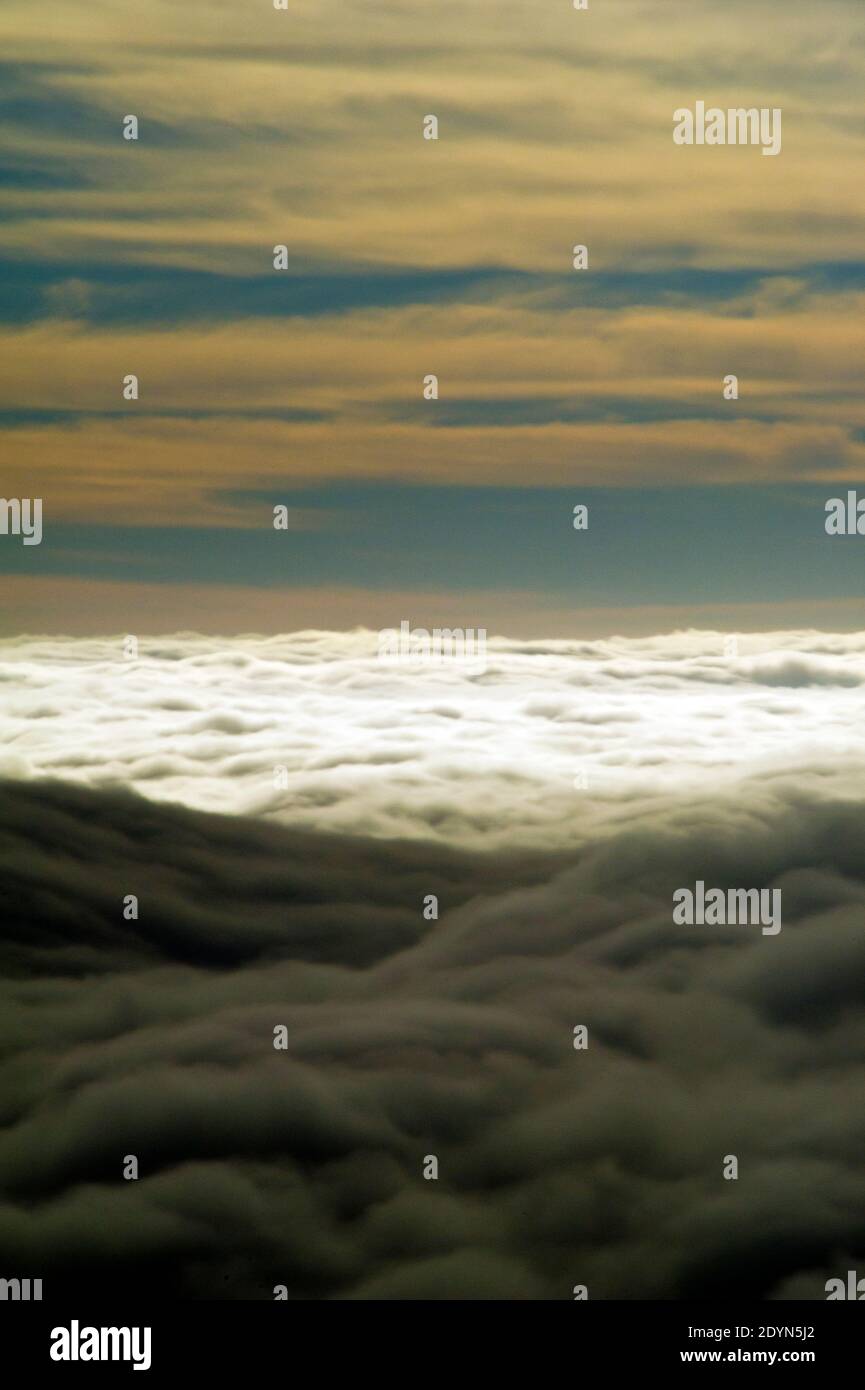 View of clouds in the sky from an airplane window Stock Photo - Alamy