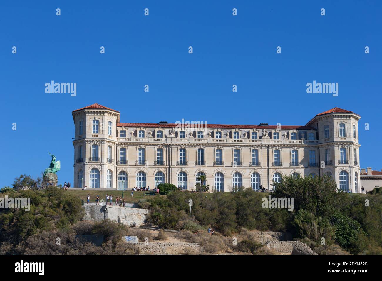 Marseille, France, Pharo palace built by Napoleon Stock Photo