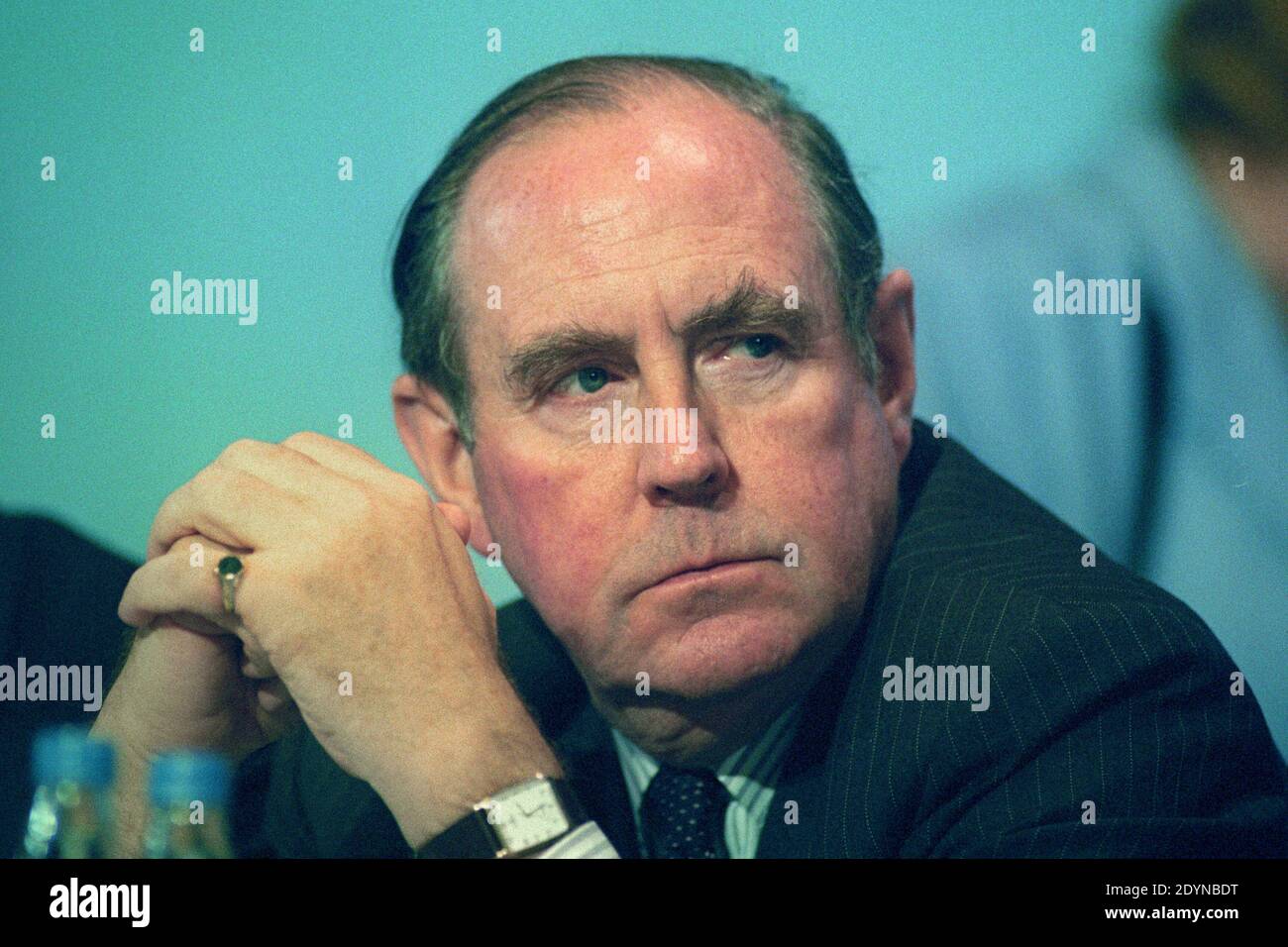 File photo dated 01/10/90 of Peter Brooke. The IRA wanted to freeze Sinn Fein out of proposed backchannel talks with the British about ending the Troubles, according to state archives. Stock Photo