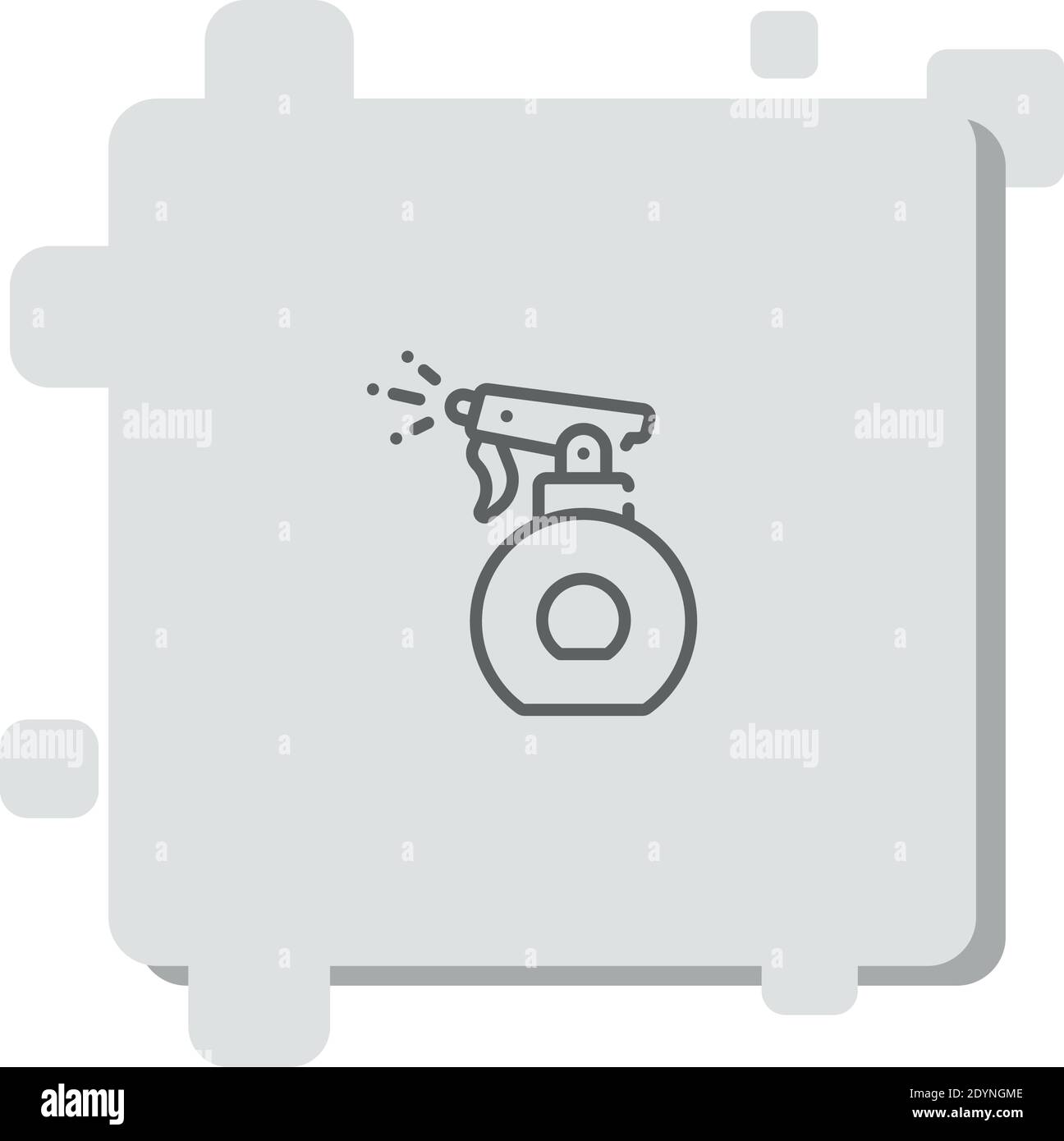 spray bottle vector icon modern simple vector illustration Stock Vector ...