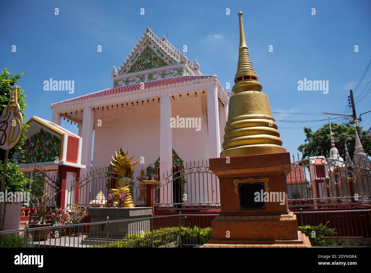 Thai People And Foreign Travelers Travel Visit Respect Praying God Angel In Zian Pae Rong Si Shrine Of Makham Temple Or Wat San Chao At Pathumthani Ci Stock Photo Alamy