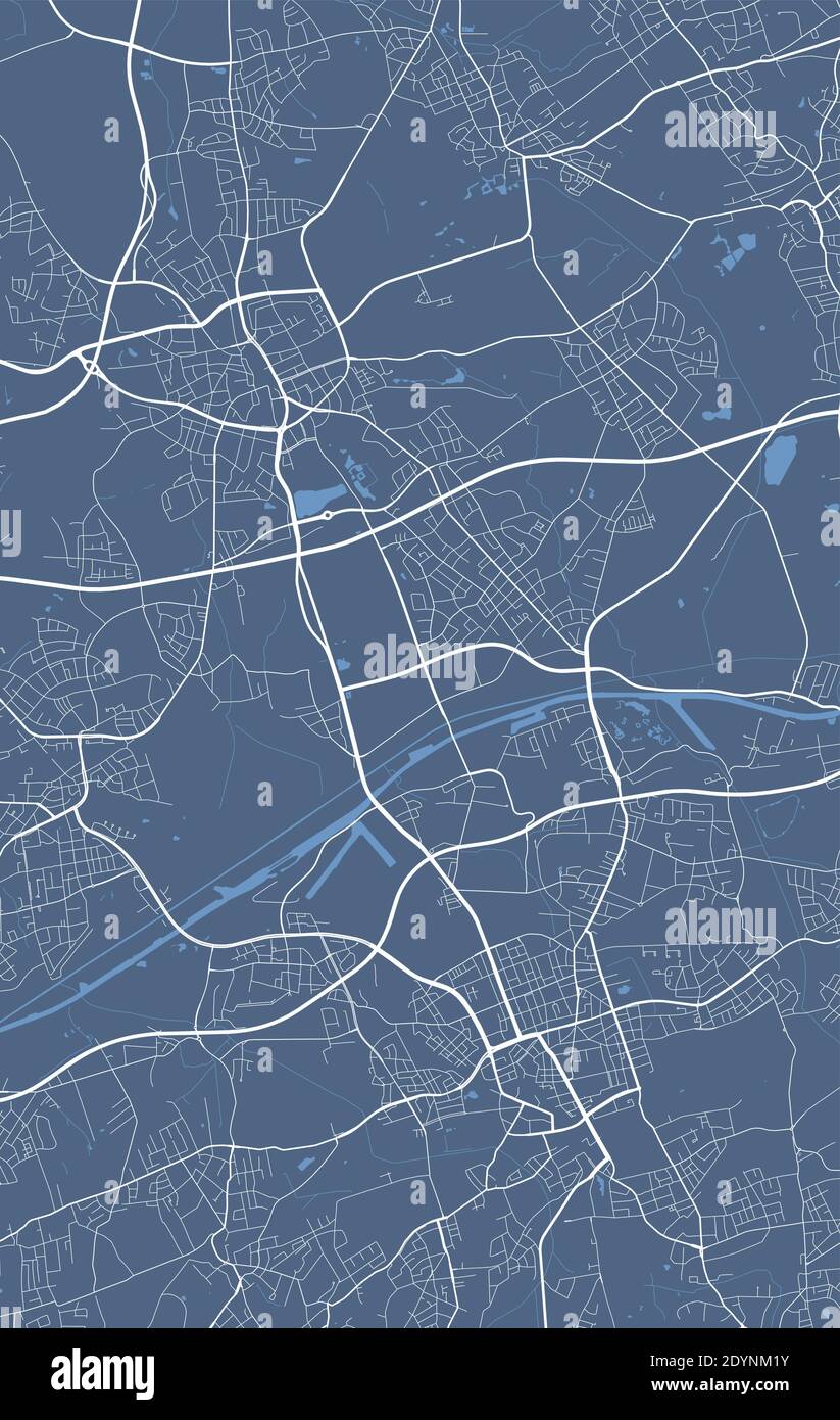 City town germany Stock Vector Images