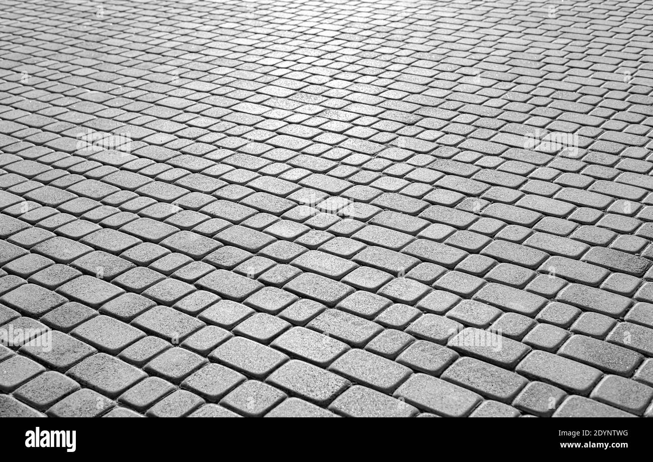 Gray stone paving stones as an background Stock Photo Alamy