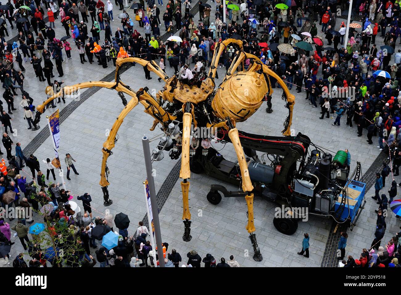 La Princesse, the giant mechanical spider created by La Machine, in