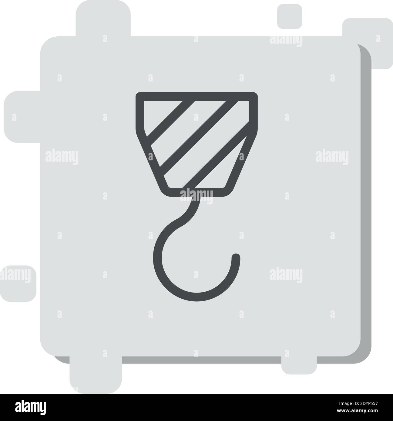 hook vector icon modern simple vector illustration Stock Vector Image ...