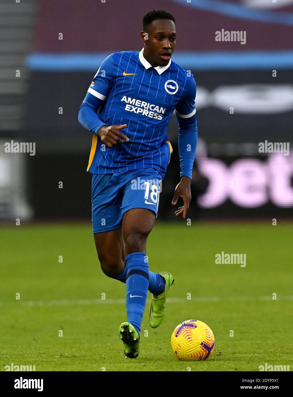 Brighton and Hove Albion's Danny Welbeck during the Premier League