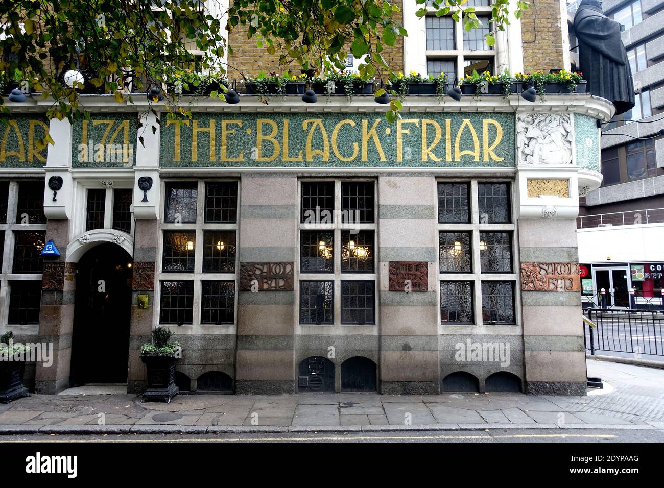 The Black Friar, London, England, UK. Stock Photo